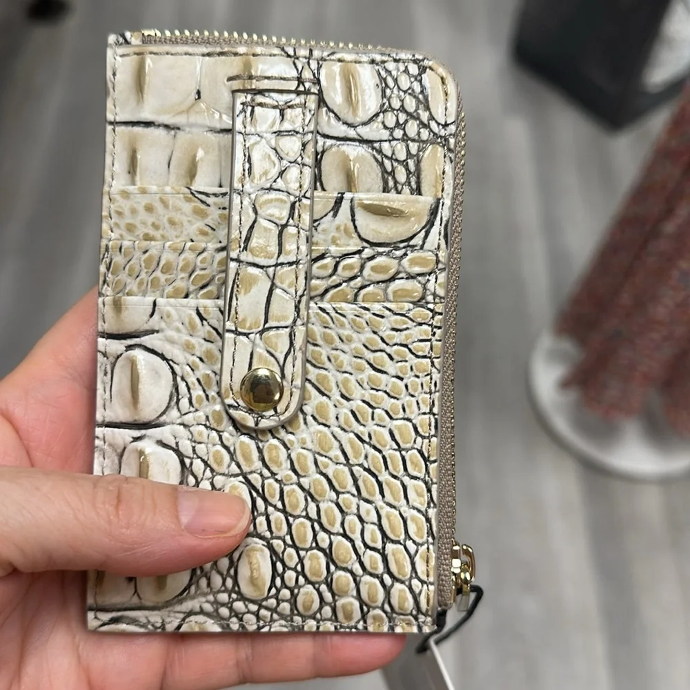 Brahmin compact zip